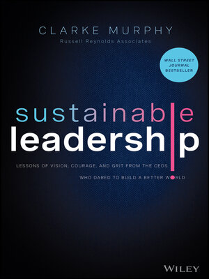 cover image of Sustainable Leadership